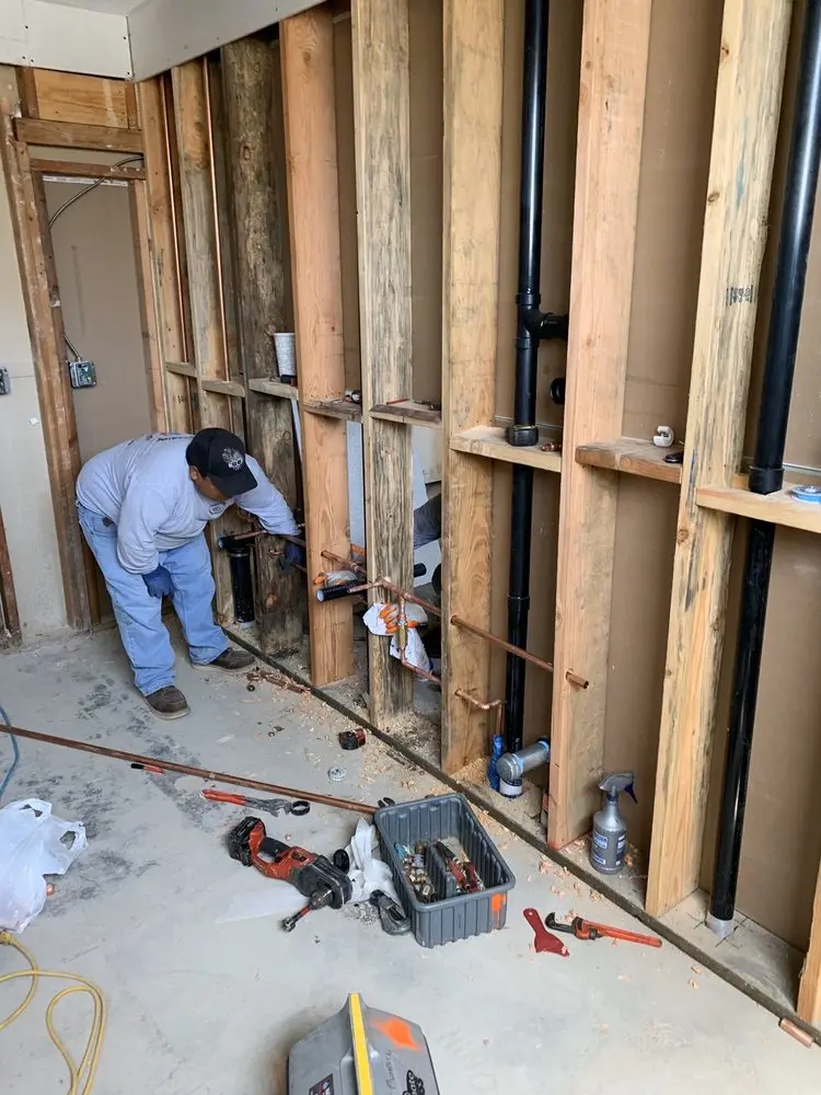 Commercial rough-in plumbing for Water Heater Replacement in Platteville